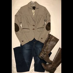 The Limited micro houndstooth Blazer Jacket, XS